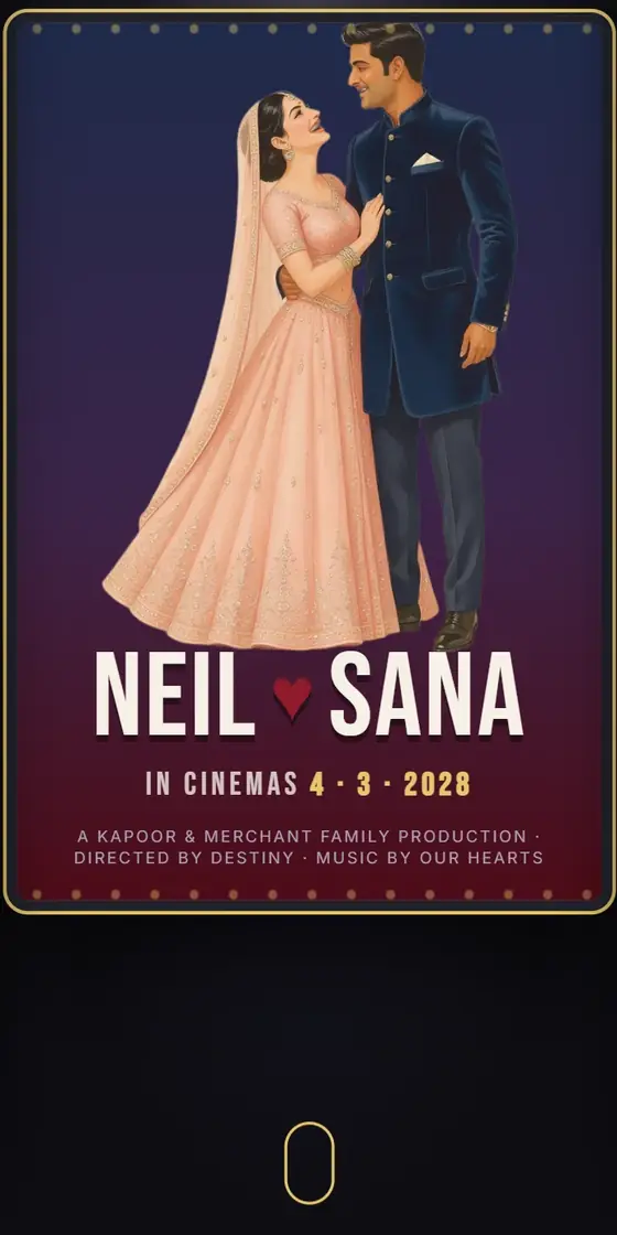 Premiere wedding invitation preview